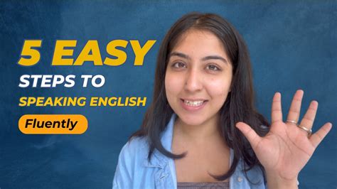 Speak English Fluently In Easy Steps To Confidence Youtube