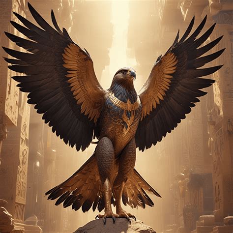 The Majestic Hawk A Symbol Of Power And Majesty In Ancient Egypt