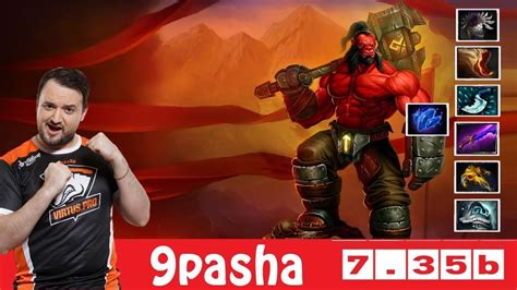 dota  pasha  axe offlane  youtube