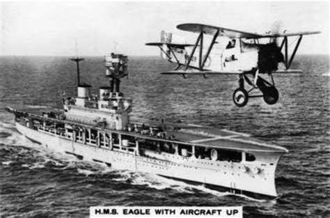 HMS Eagle (1918) - British aircraft carrier of WW2