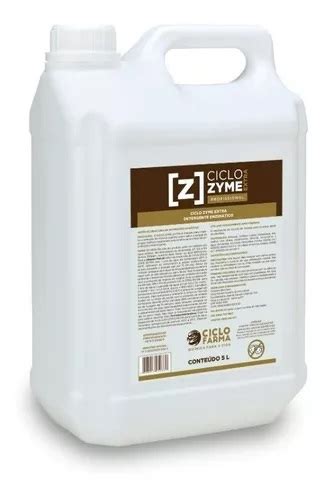 Detergente Enzimático Ciclo Zyme Extra 5 Litros CicloFarma Higiene e