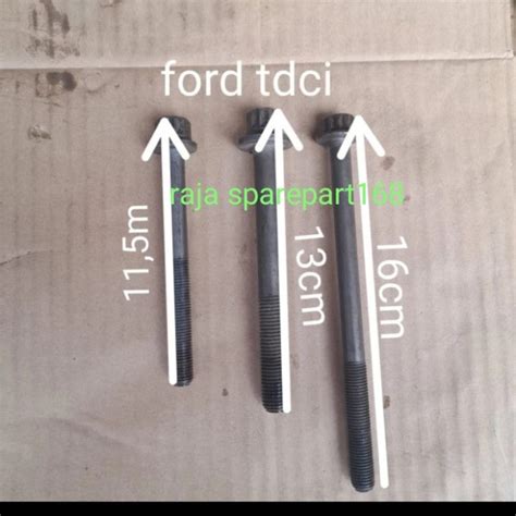 Jual Baut Bolt Cylinder Silinder Head Het Deksel Ford Everest Wl We