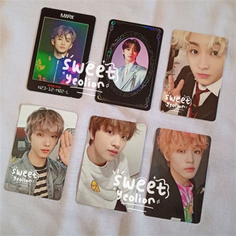 Jual Ready Pc Photocard Nct Mark Mfal Jisung Chilling Haechan Cafe