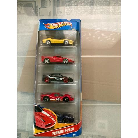 Hot Wheels Ferrari 5 Pack Rare Shopee Malaysia