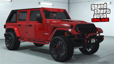 Gta Online Canis Terminus Jeep Wrangler Dlc Vehicle