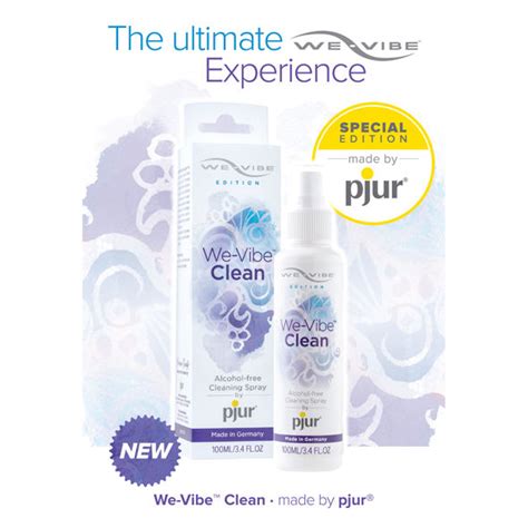 Spray De Limpeza We Vibe Clean 100ml Pjur Erothis