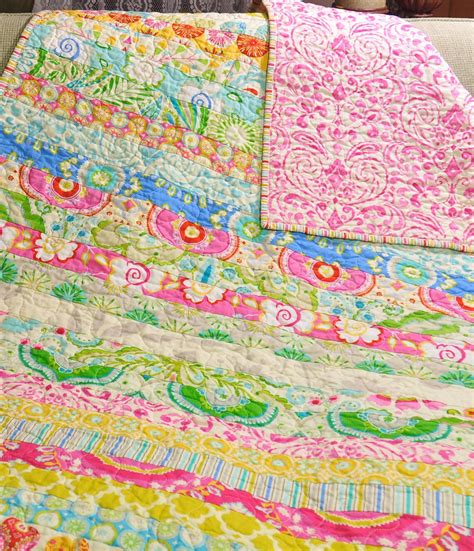 Kumari Garden Baby Quilt Pink Nursery Decor Vintage Inspired Etsy