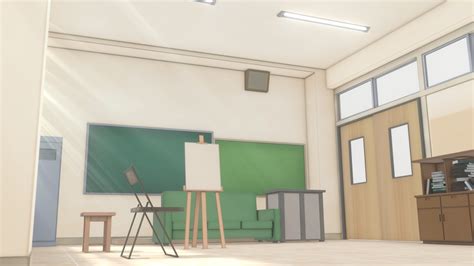 Anime Art Room - 3D Model by RYANMAICOL