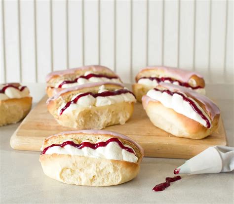 Iced Buns Recipe The Skillful Cook