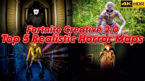 Top Realistic Scary Horror Maps Fortnite Creative Map Codes In