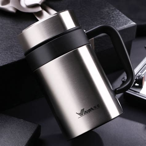 Thermos Cup Stainless Steel Coffee Mug With Tea Infuser Sale Coffee