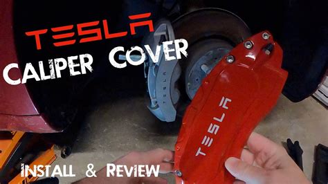 Tesla Model Brake Caliper Covers Youtube