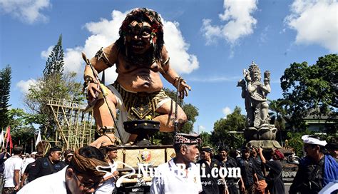 Nusabali Rangkaian Palebon Raja Denpasar Ix Dimulai Ogoh Ogoh