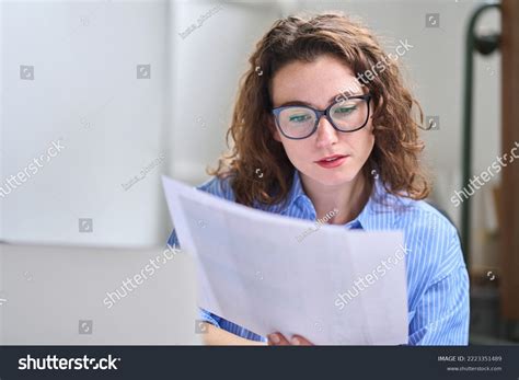 Young Busy Business Woman Accountant Lawyer Stock Photo 2223351489 | Shutterstock