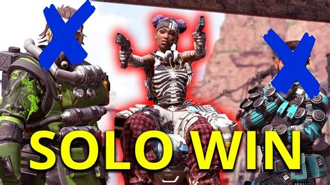 Huge Solo Win As Lifeline Apex Legends Solo Gameplay Youtube