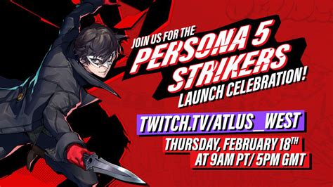 Atlus West Holding Persona 5 Strikers Panel Featuring Voice Actors