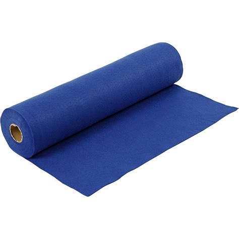 Felt Dark Blue By The Metre W 45cm Thickness 1 5 Mm 180 200 G M2