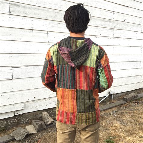 SAMIR HOODIE Men's Patchwork Hoodie