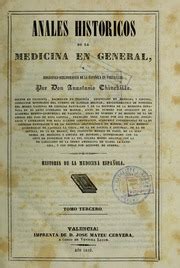 Anales Historicos De La Medicina En General Y Biograficos