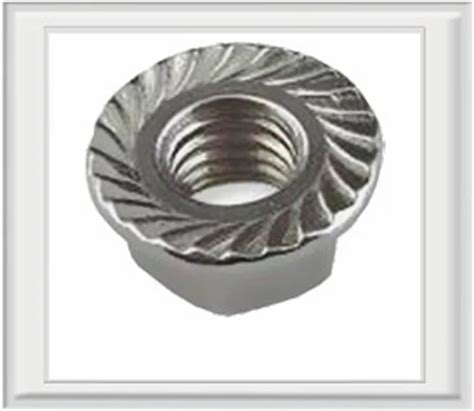 Broaching Stainless Steel Ss Flange Nut At Rs 6piece In Vadodara Id 2853886930762