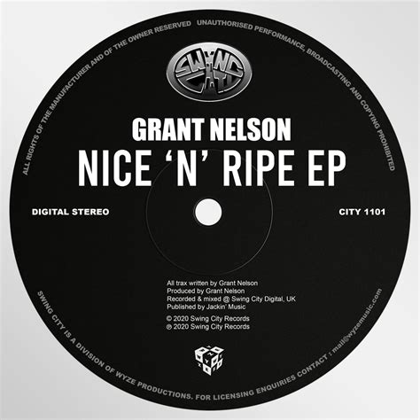 Nice 'N' Ripe EP | Grant Nelson