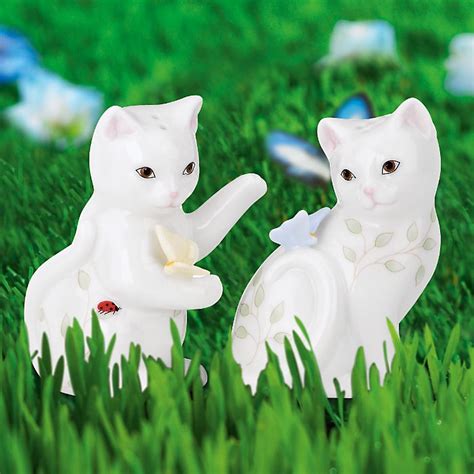 Butterfly Meadow® Kitten Salt And Pepper Shaker Set By Lenox Lenox