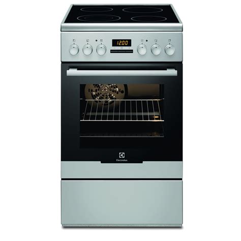 ELECTROLUX Cuisinière vitrocéramique EKC54553OS 50 cm 4 Foyers Four