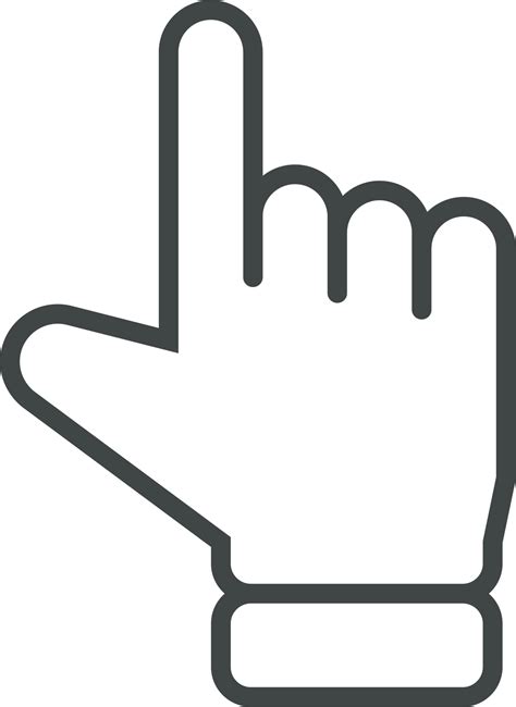 Mouse Pointer Hand Icon Png