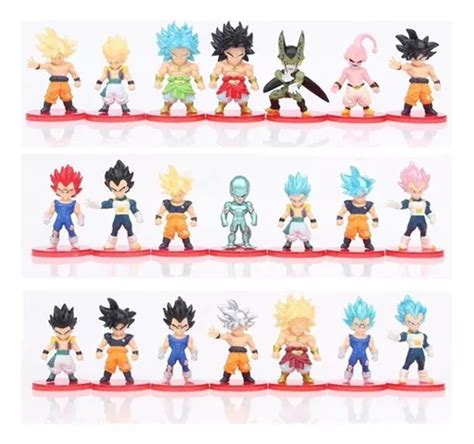 21 Estilos Set Anime Dragon Ball Z Modelo Figura De Juguete Cuotas