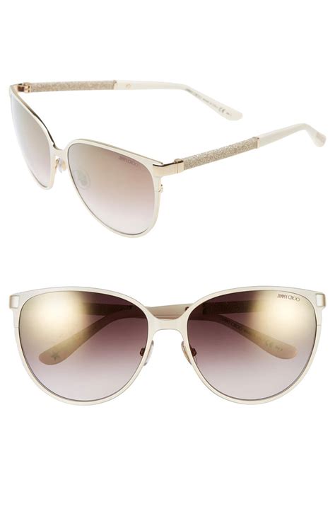 Jimmy Choo Posies 60mm Cat Eye Sunglasses Nordstrom