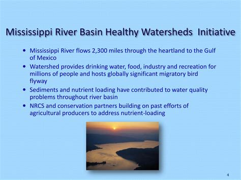 Ppt Mississippi River Basin Healthy Watersheds Initiative Mrbi Partner Update Powerpoint