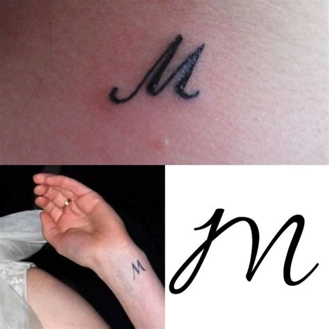 60+ Amazing M Letter Tattoo Designs and Ideas - Body Art Guru