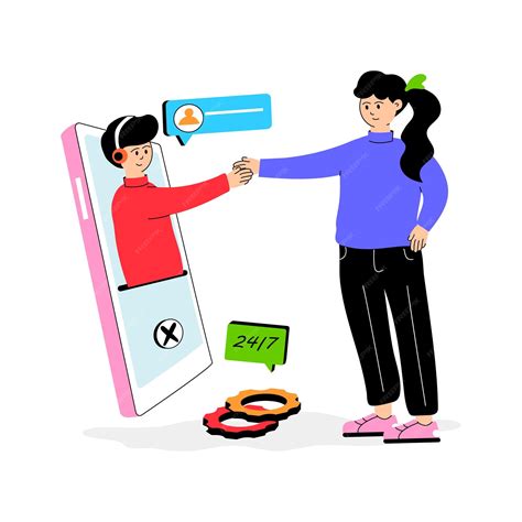 Premium Vector | Get this amazing design flat illustration of customer