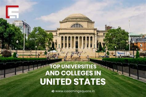 Top Universities And Colleges In The United States Study In Usa