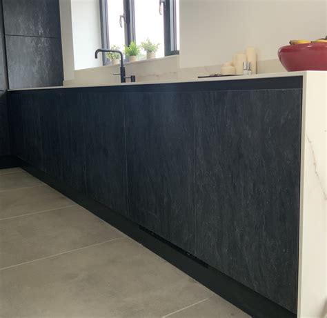 Evora Stone Handleless Kitchen Lima Kitchens