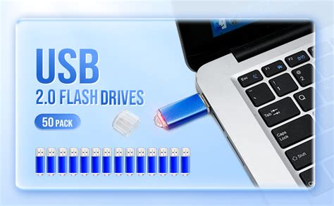 Hoteam Paquete De Unidades Flash Usb Unidades De L Piz Azul A