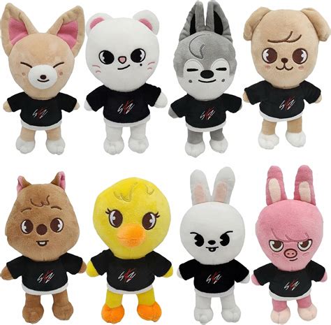 Set 8 Peluches Zkzoo Stray Kids Bebés Eleven