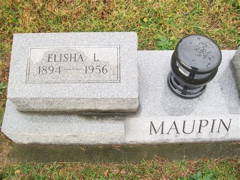 Elisha L Maupin M Morial Find A Grave