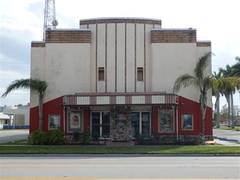 Places To Go Buildings To See Theater Clewiston Florida