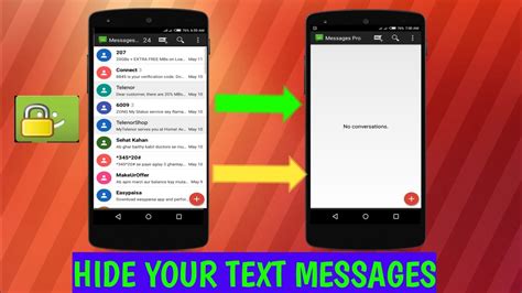 HOW TO HIDE YOUR TEXT MESSAGES IN ANDRIOD STEP BY STEP 2020