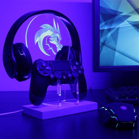 Complete Your Gaming Setup With An Illuminated LED Gaming Station