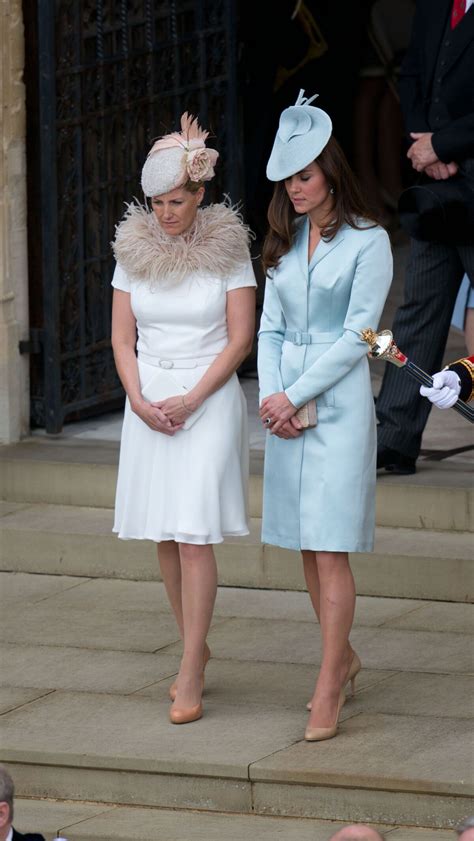 Photo La Comtesse Sophie De Wessex Et Kate Middleton Duchesse De