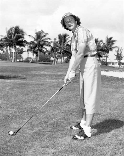 Babe Didrikson Golfing Photograph By Underwood Archives Fine Art America