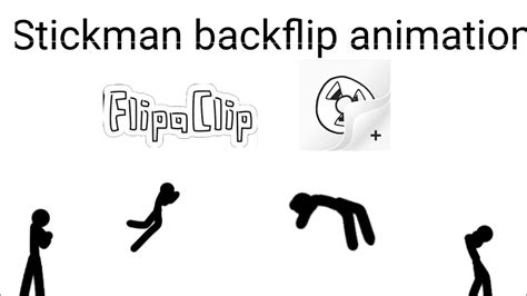 Stickman Backflip Animation How To Make Animation Flipaclip