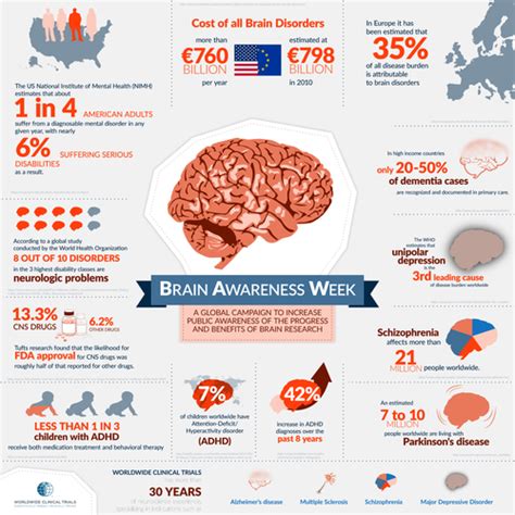 Brain Awareness Week Is Coming Up Let S Make An Infographic