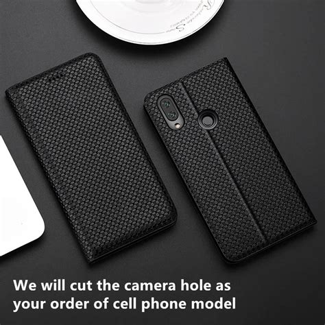 Genuine Leather Magnetic Wallet Flip Cover Card Holder Case For Umidigi