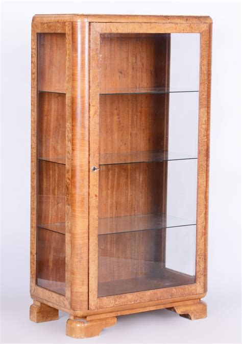 ArtDeco Display Cabinet By Jindrich Halabala For UP Zavody Czech 1930s