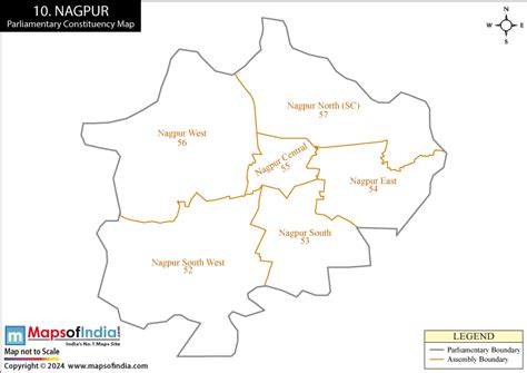 Nagpur District Map