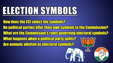 Election Symbols Election Commission Of India Youtube