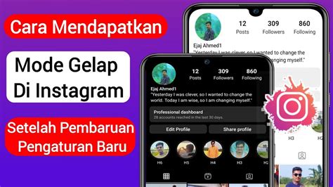 Cara Mengaktifkan Dark Mode Di Instagram Setelah Update Setting Baru